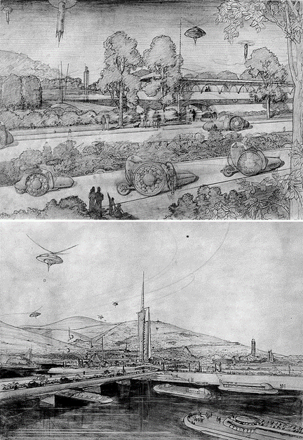 Drone City Frank Lloyd Wright - 3